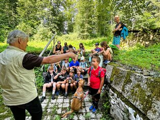 Klima- und Outdoorcamp Juli 2025 (Wasserkraftwerk Osterpötscher)
